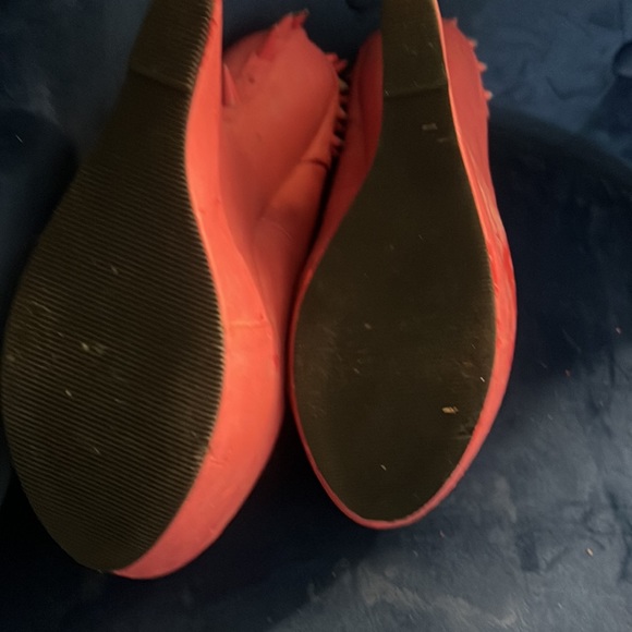 Pink spiked steep wedges - Picture 5 of 7